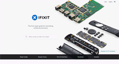 Desktop Screenshot of ifixit.com