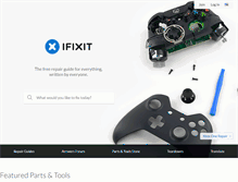 Tablet Screenshot of ifixit.com